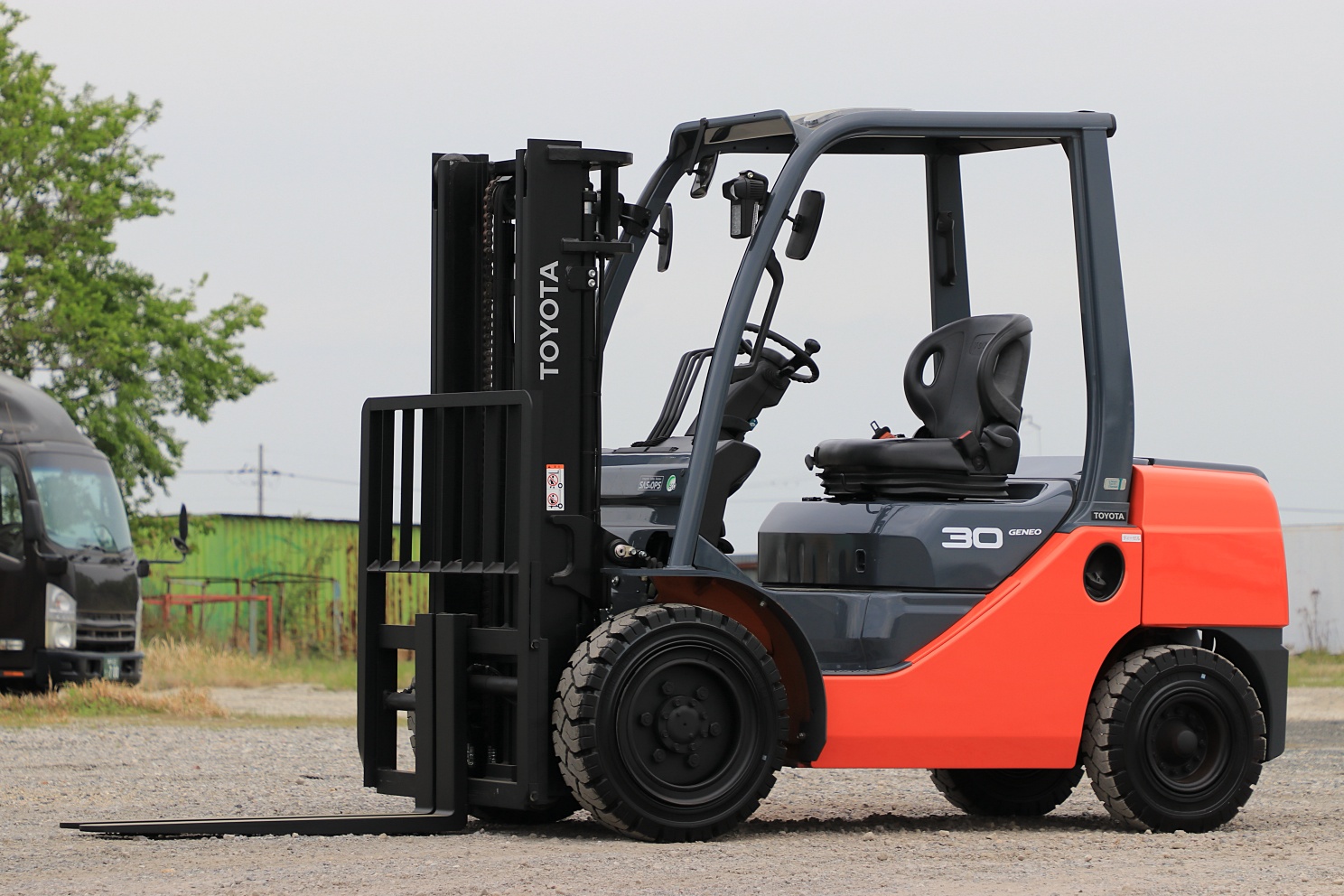 TOYOTA トヨタ 回転フォークリフト AT車 3トン 8FD30 ディーゼル