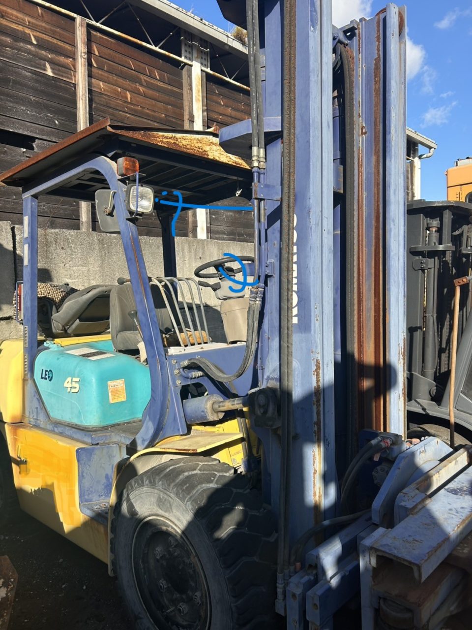 コマツ フォークリフト FD45W7