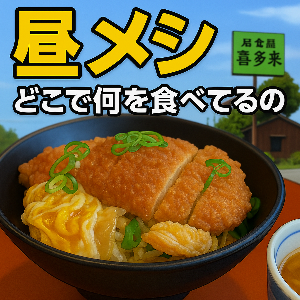 【オールプロスの日常】 〜職人の昼メシ、どこで何を食べてるの？〜