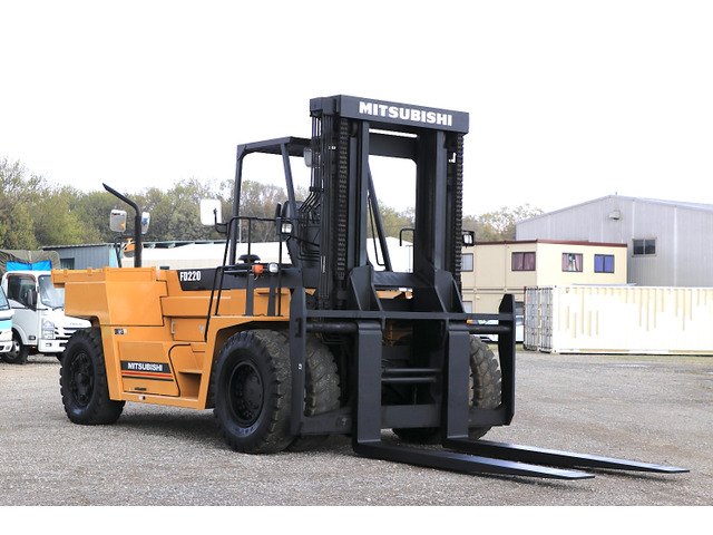 ミツビシフォークリフト 22t 塗装 オールプロス