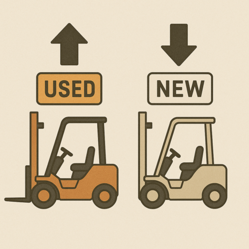 何故中古フォークリフトをすすめるのか？