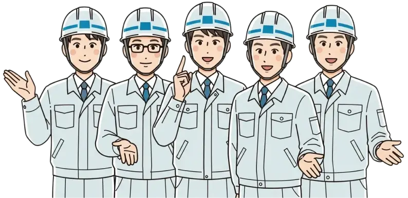 オールプロス 作業員 画像